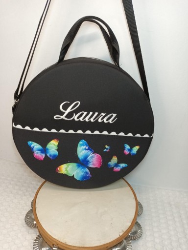 Funda Pandereta Mariposas [1]