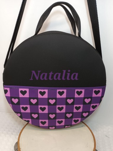 Funda Pandereta Corazones. [2]