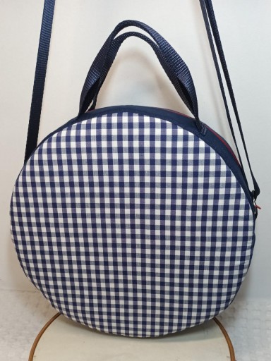 Funda Pandereta vichy Marino [1]
