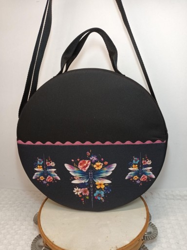 Funda Pandereta Libélulas. [2]