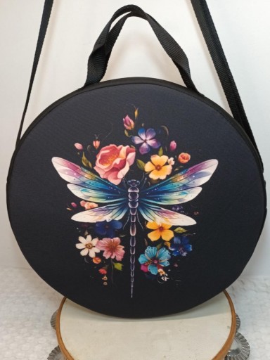 Funda Pandereta Libélulas. [3]