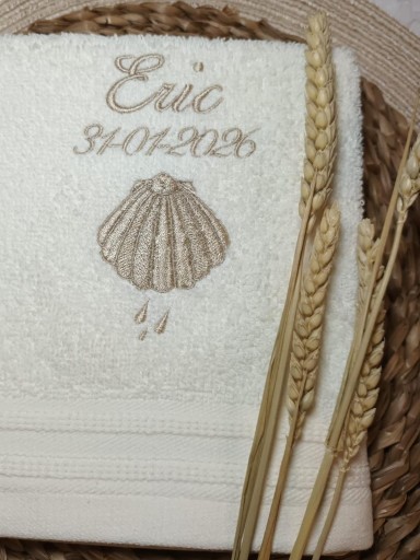 Toalla Bautizo de rizo. [1]