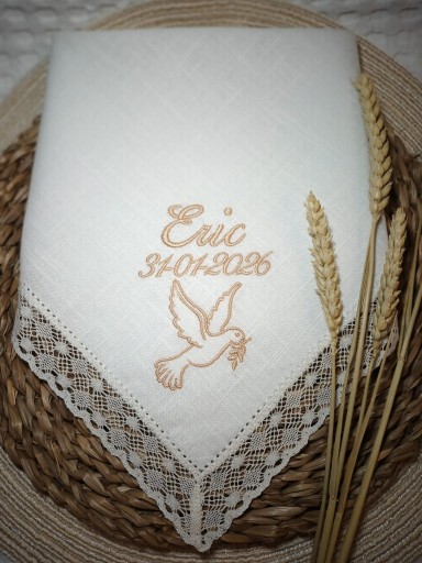 Pañuelo y vela Paloma. [3]