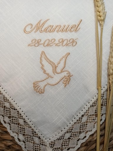 Pañuelo Bautizo Paloma 818. [2]