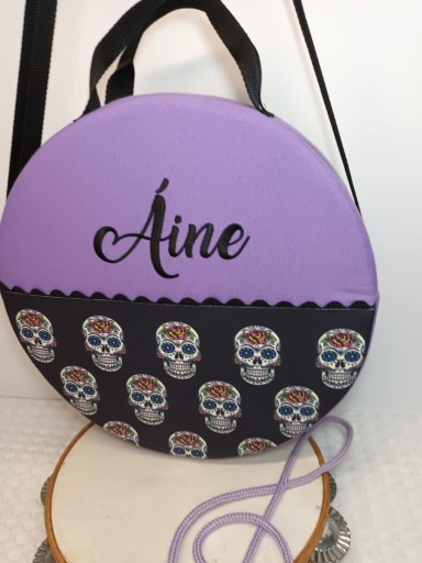 Funda Pandereta Calaveras  [2]