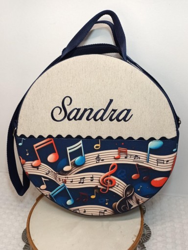 Funda Pandereta Pentagrama Mágico.