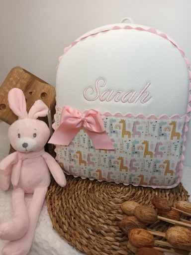 Mochila Jirafas Arco Iris [1]