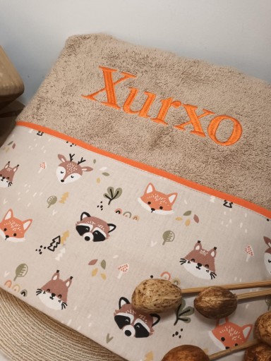 Toalla Zorros y Ciervos. [1]