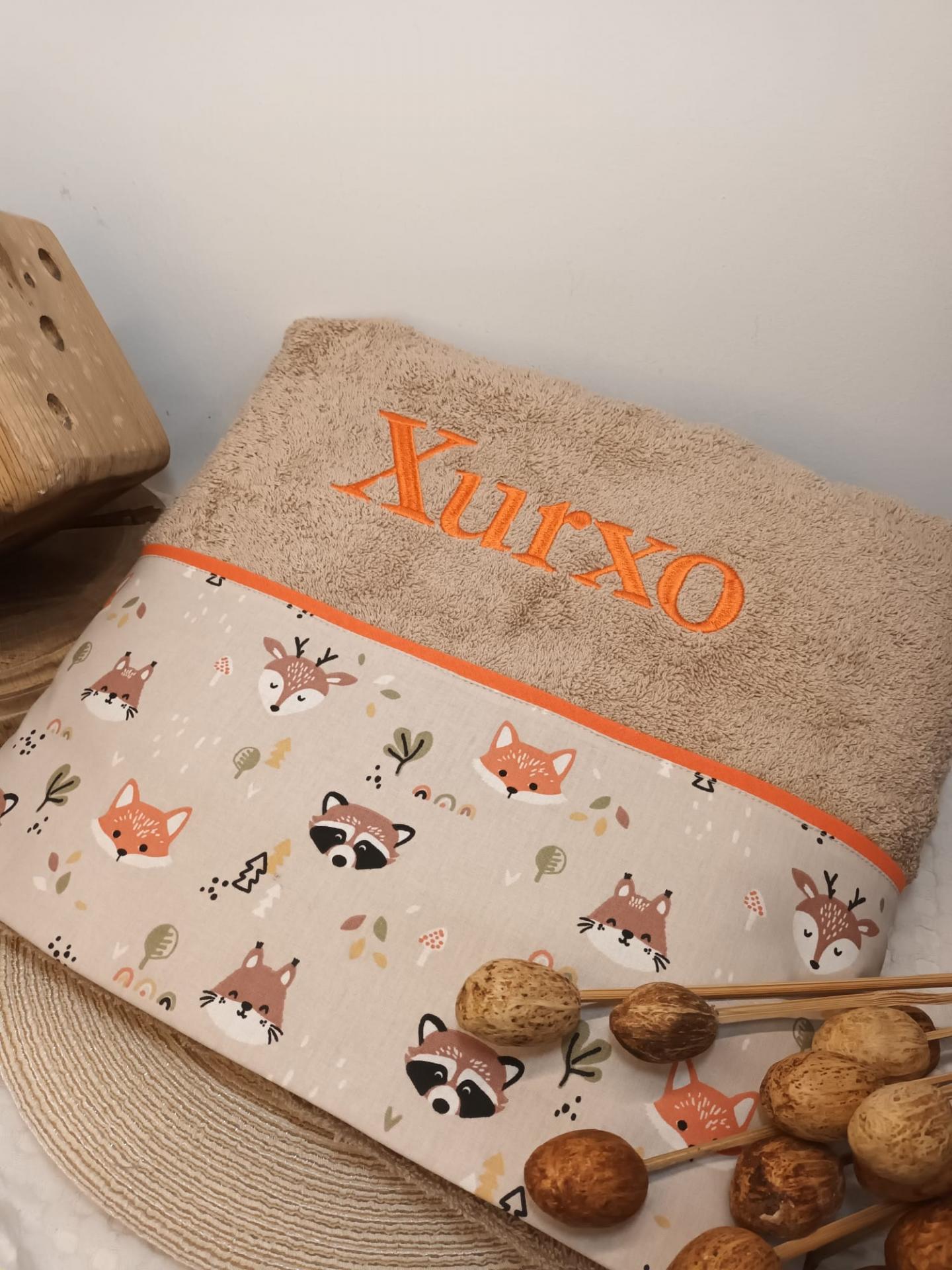 Toalla Zorros y Ciervos.