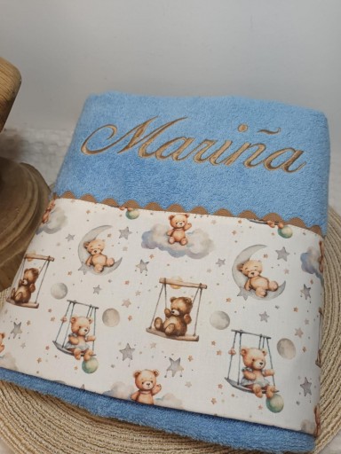 Toalla Ositos en el Columpio [1]