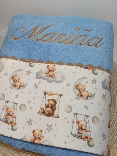 Toalla Ositos en el Columpio [2]