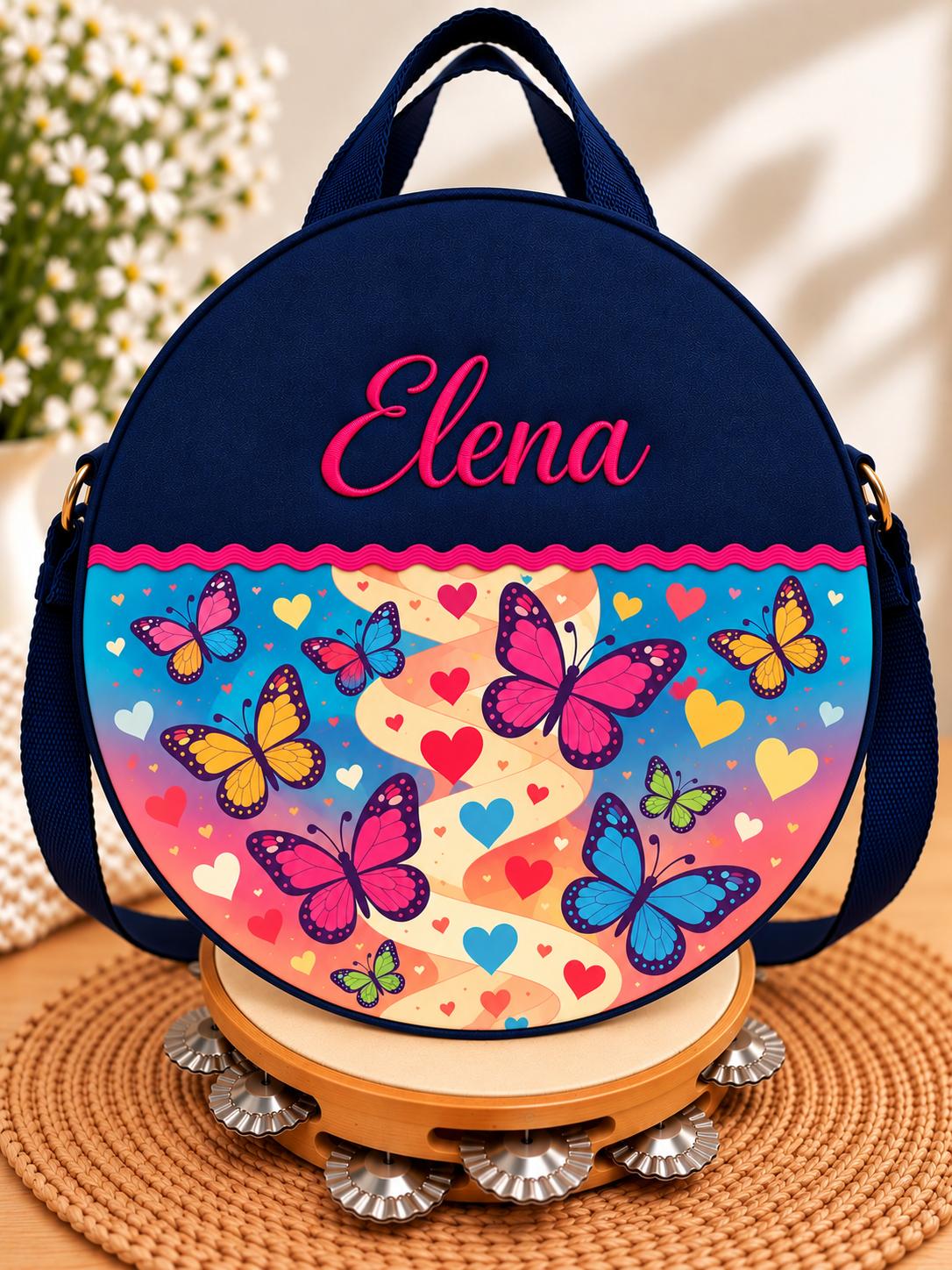 Funda de Pandereta Universo Butterfly.