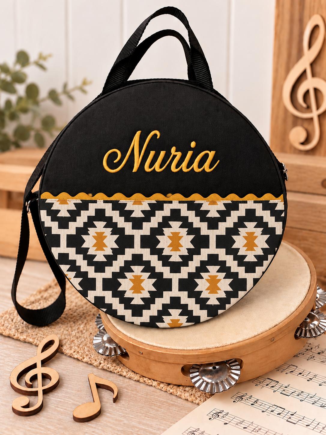 Funda Pandereta Étnica