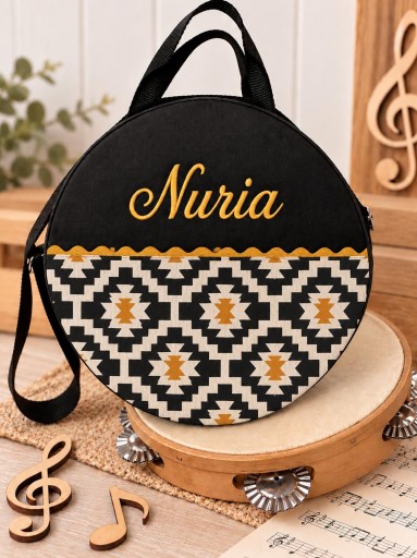 Funda Pandereta Étnica