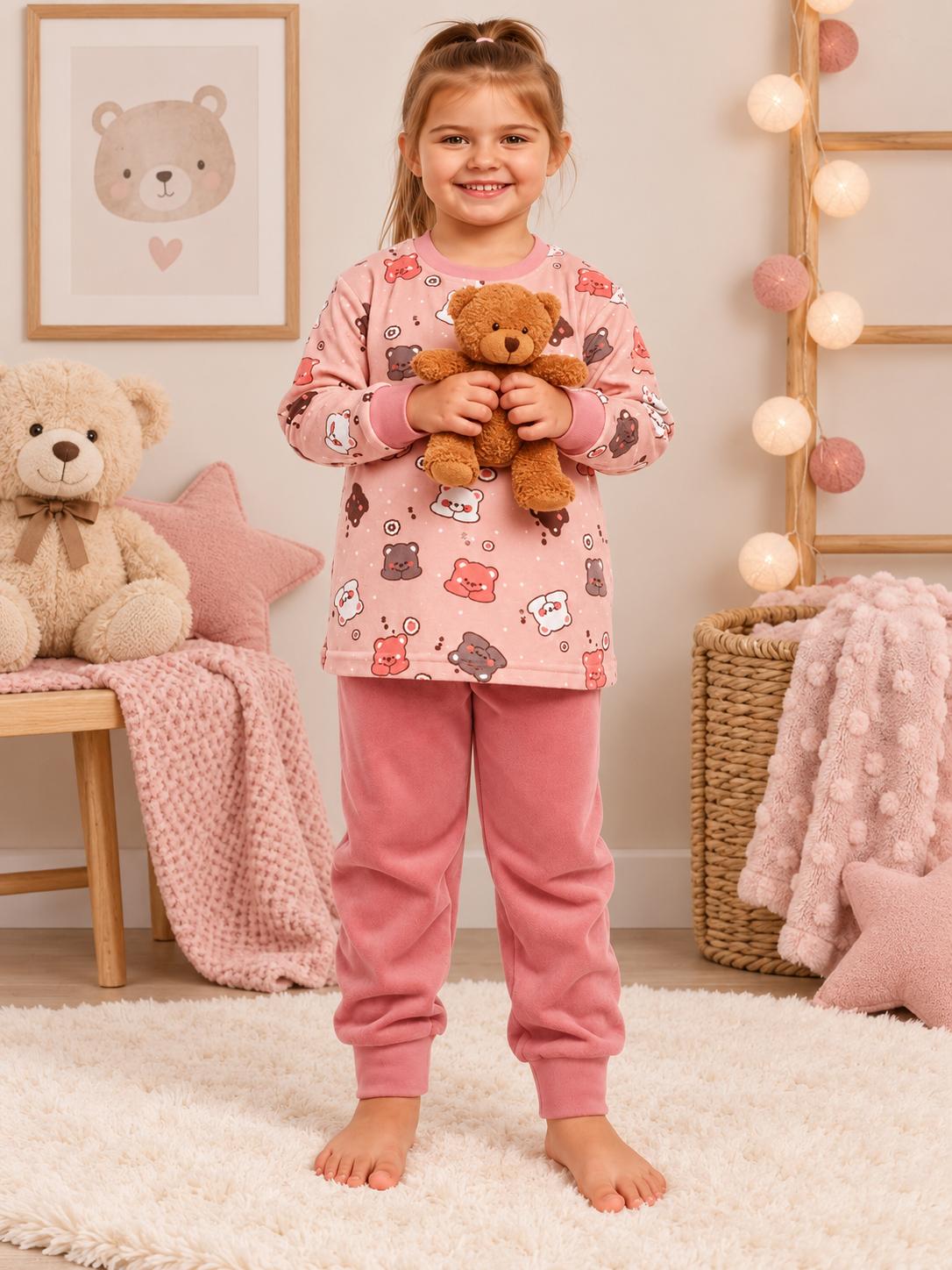 Pijama Osito de niña KN264
