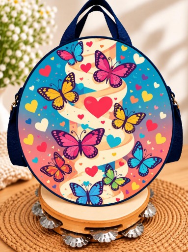 Funda de Pandereta Universo Butterfly. [1]