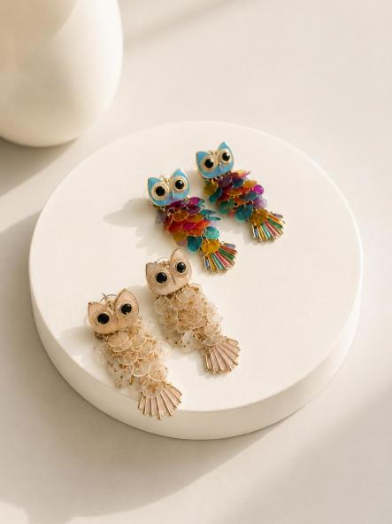 Pendientes Buho