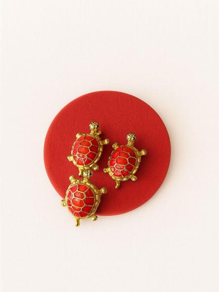 Anillo Tortuga Rojo