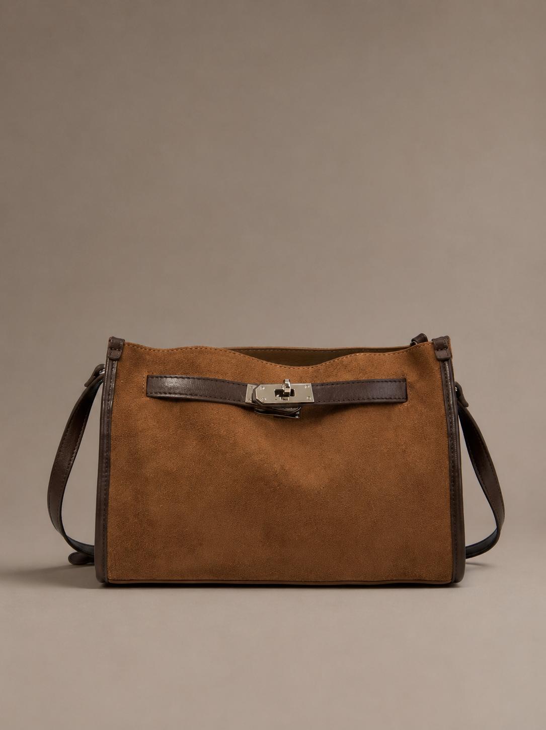 Bolso Olsette Serraje Camel