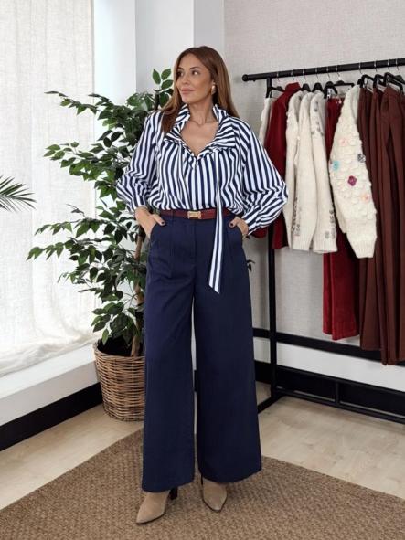 Pantalón Sarga Marino