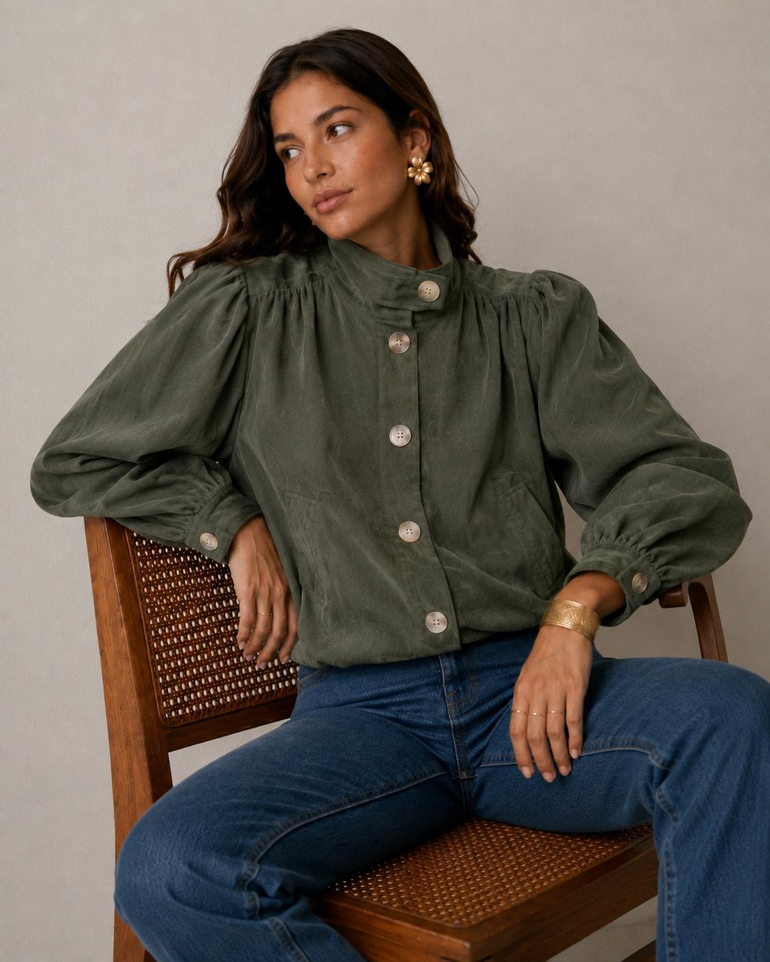 Chaqueta Paola Verde