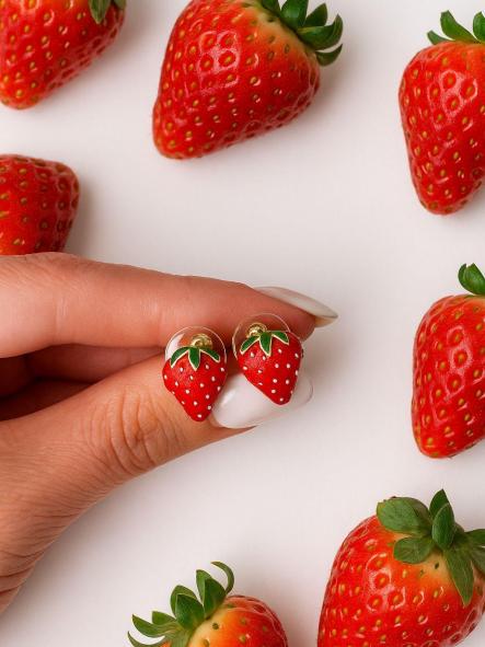 Pendientes Fresas [0]