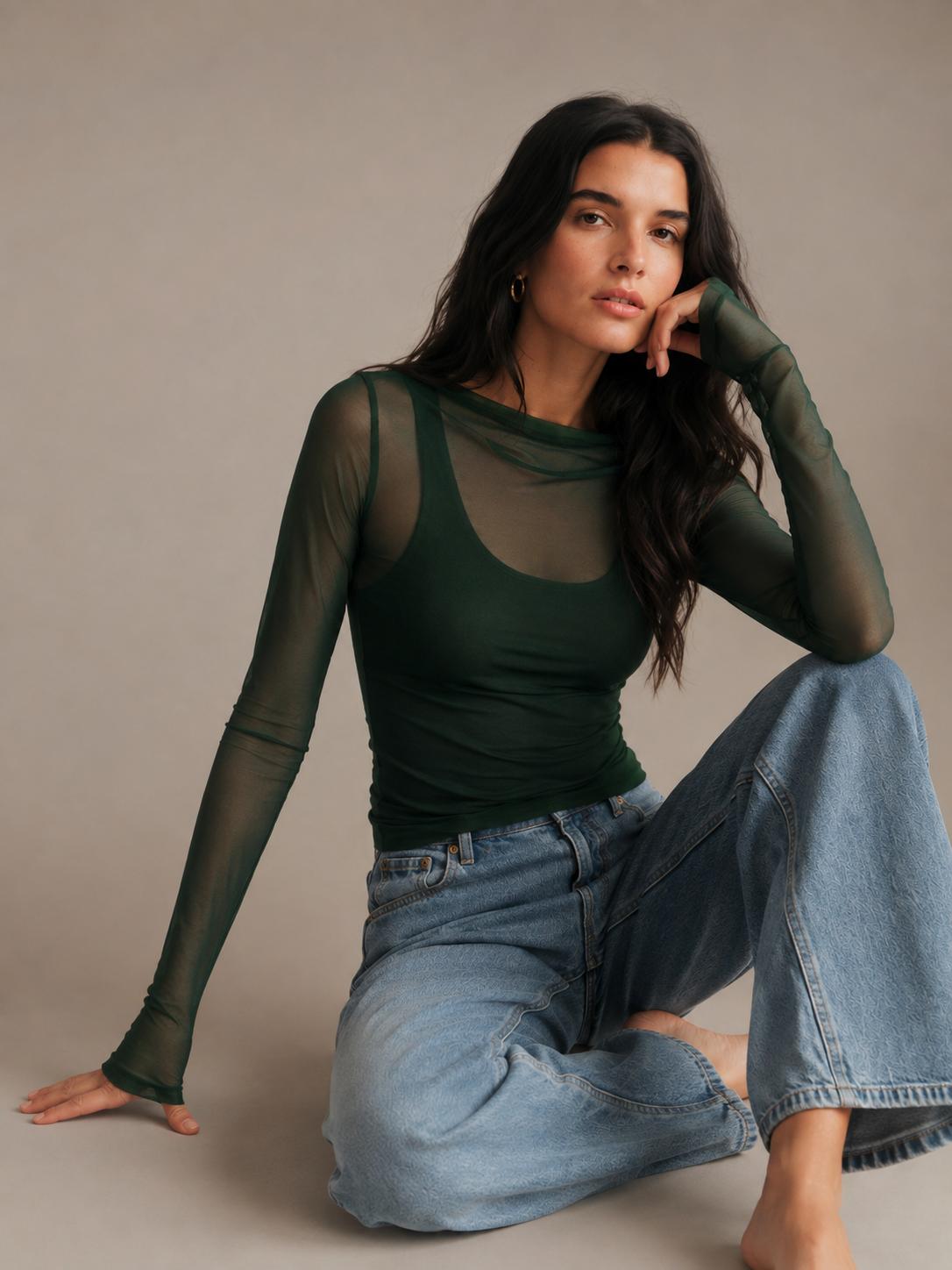 Camiseta Ligerie Verde
