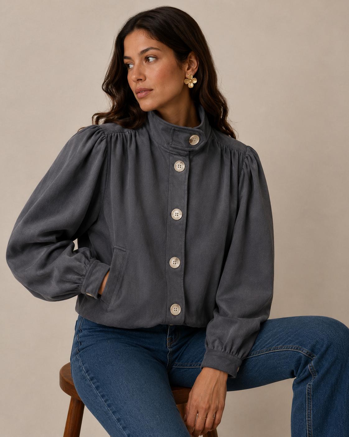 Chaqueta Paola Gris