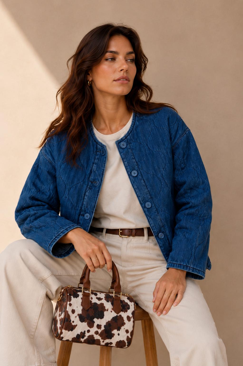 Chaqueta Anna Azul Oscuro