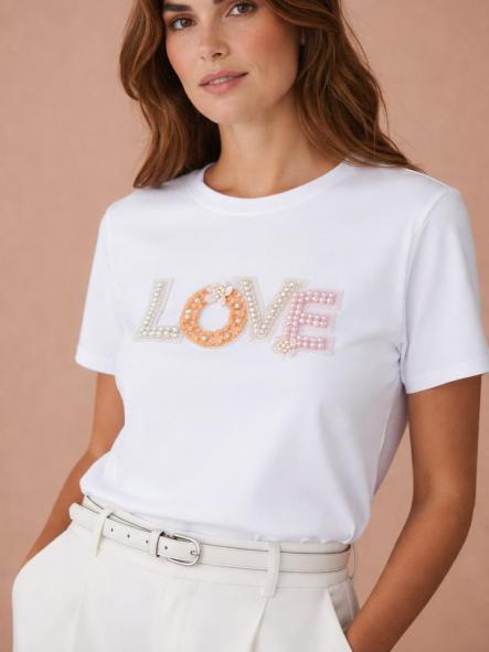 Camiseta Love Pearls 