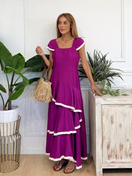 Vestido Alía Buganvilla