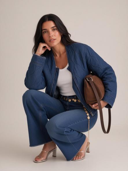 Chaqueta Anna Azul Oscuro