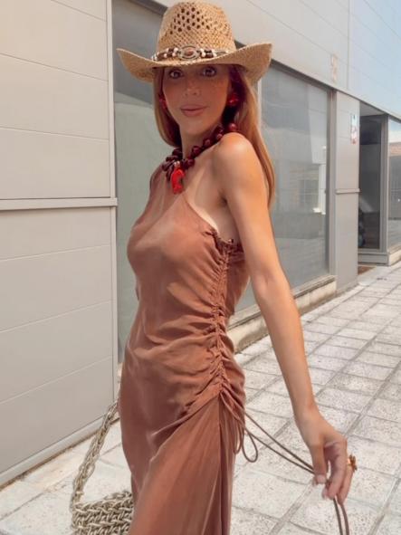 Vestido Aroa Camel [0]