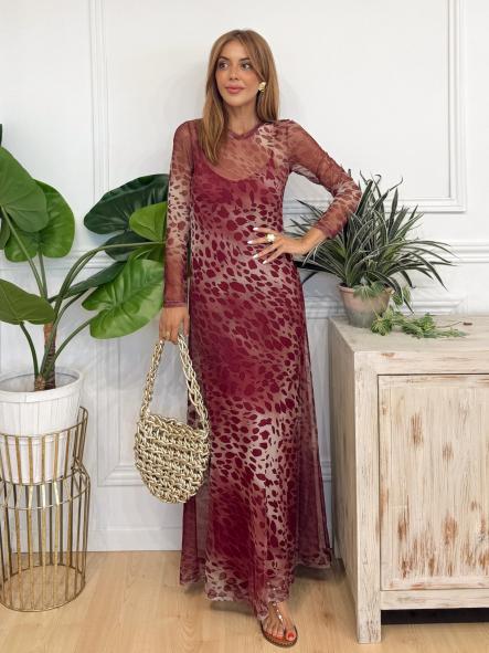 Vestido Subba Cereza