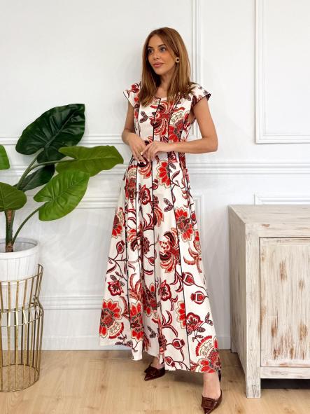 Vestido Janet Rojo