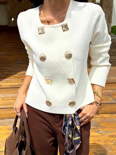 Cardigan Gaolea Blanco  [0]