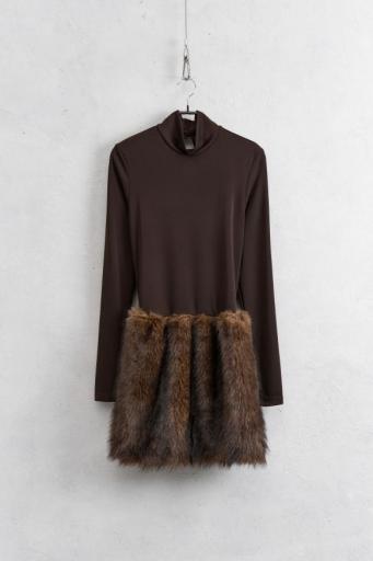 Vestido Aroa Chocolate