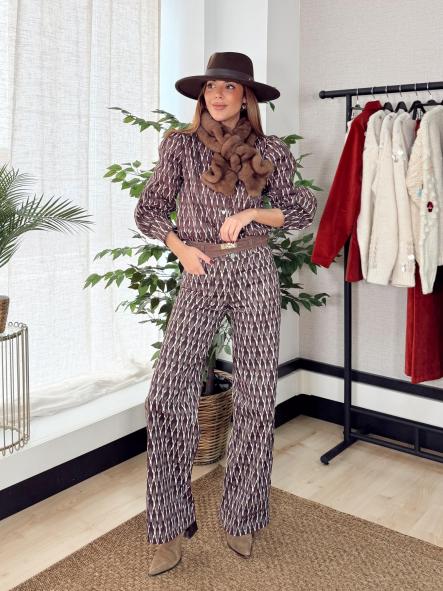 Pantalón Vela Marrón [0]