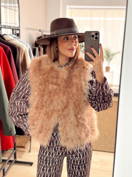 Chaleco Aspa Camel [0]