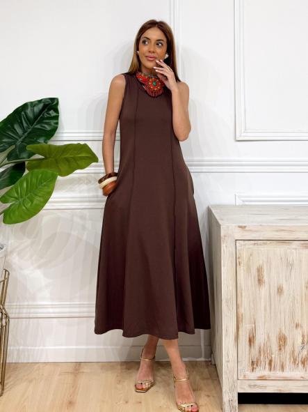 Vestido Clara Chocolate [0]