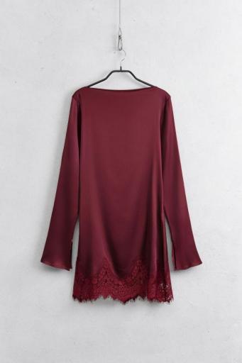 Vestido Delicia Burdeos