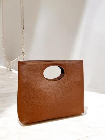 Bolso Piel Camel [0]