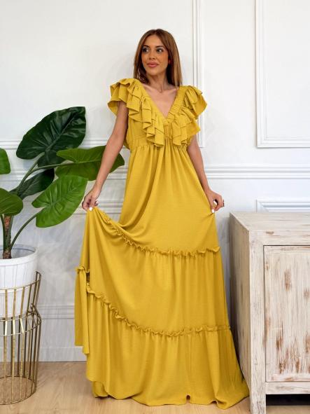 Vestido Lion Mostaza [2]