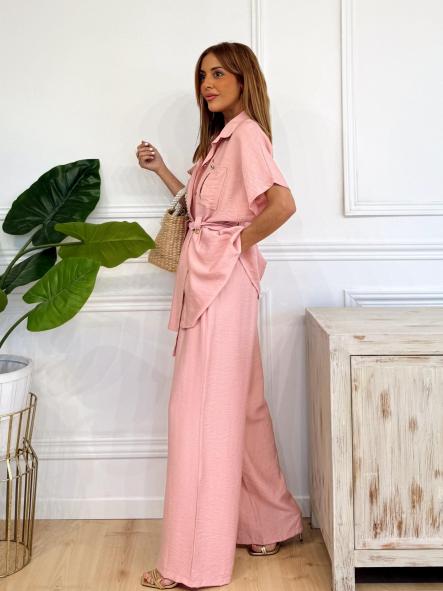 Conjunto Xiara Rosa