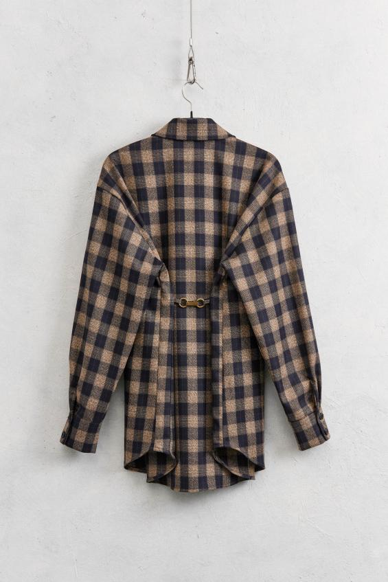 Camisa Luxe Camel