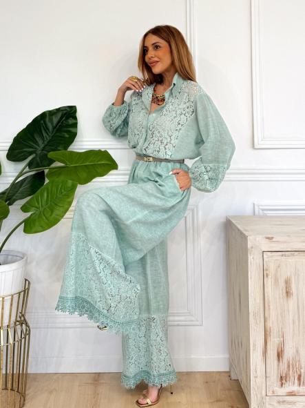 Camisa Cádiz Verde Mint [1]