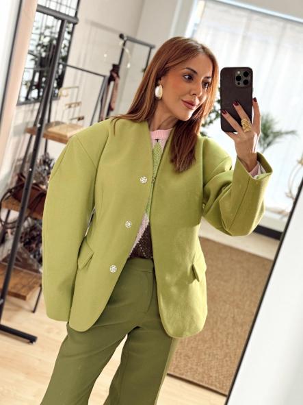 Abrigo Buquet Verde [1]