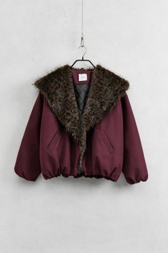 Abrigo Tanna Burdeos 