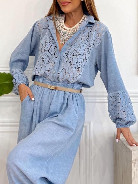 Camisa Cádiz Celeste [0]