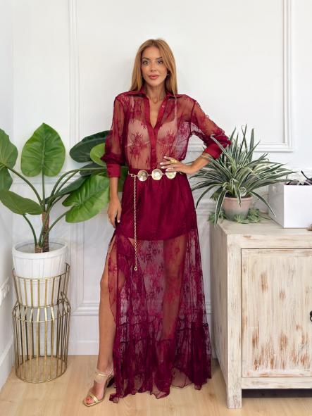 Camisa Ámala Burdeos [2]